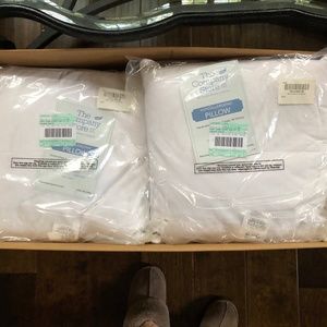 Down Pillow Inserts, New!! The Company Store, 18" x 18",  7 - inserts
